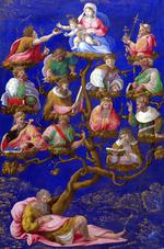 欧洲12-19世纪油画六_GENGA, Girolamo - A Jesse-Tree